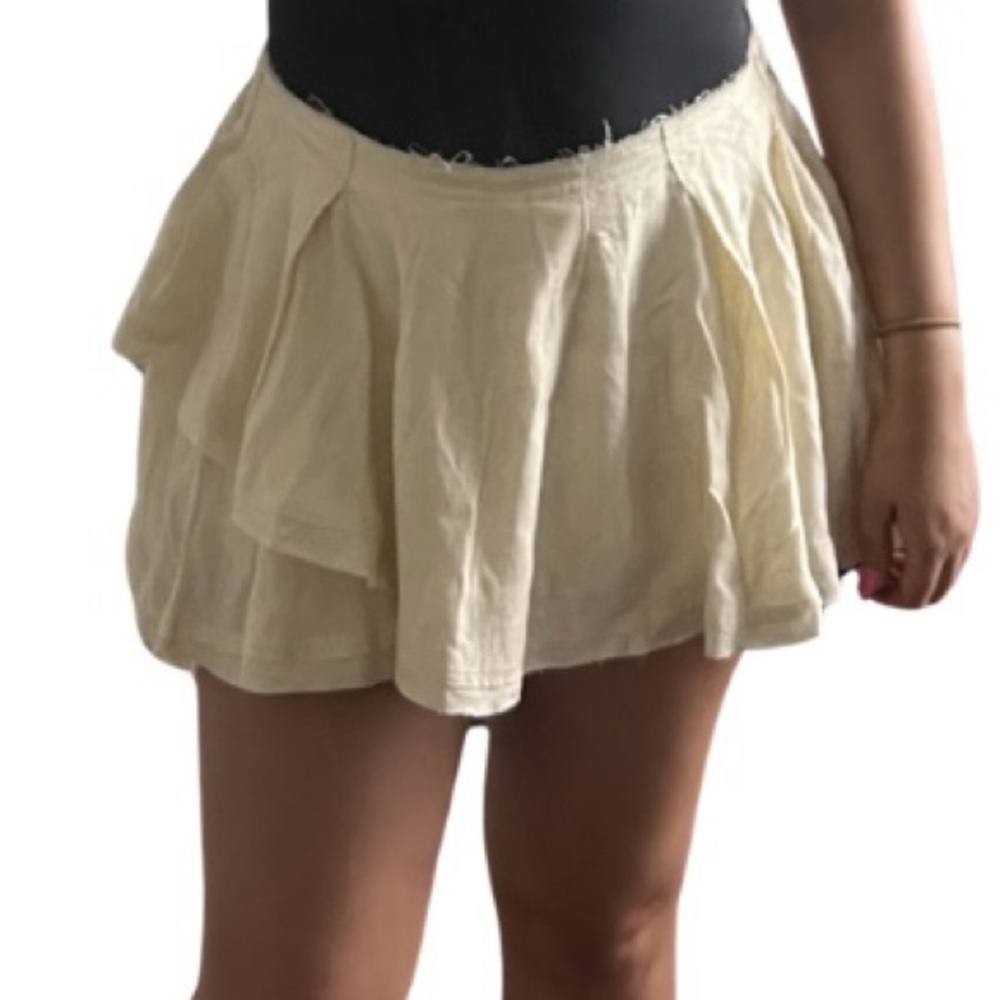 Free people cream skort